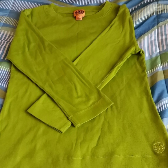 Green Tory Burch top