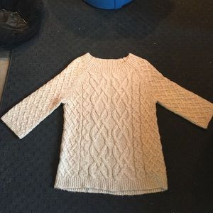 The loft cable sweater