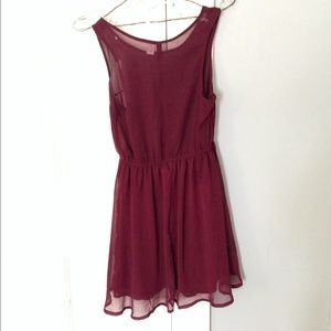 Chiffon Skater Dress