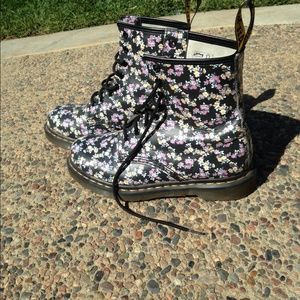 Floral Doc Martens