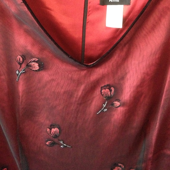 Long vintage dress. Size 16P - Picture 2 of 3