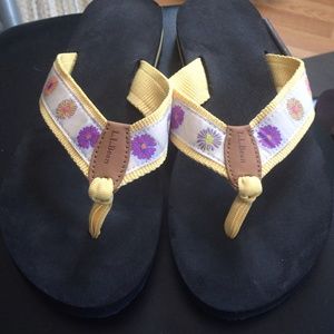 LL Bean Flip Flops Size 7 NWOT