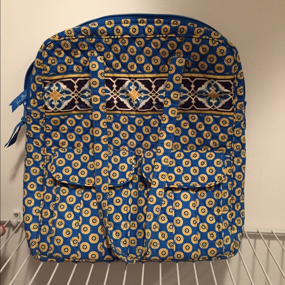 Vera Bradley tall zip tote
