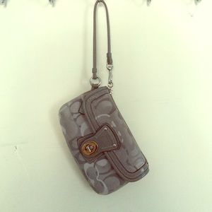 Coach Wristlet
