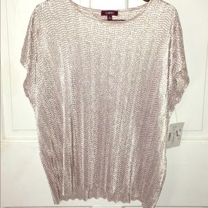 NEW! Classy Silver Top