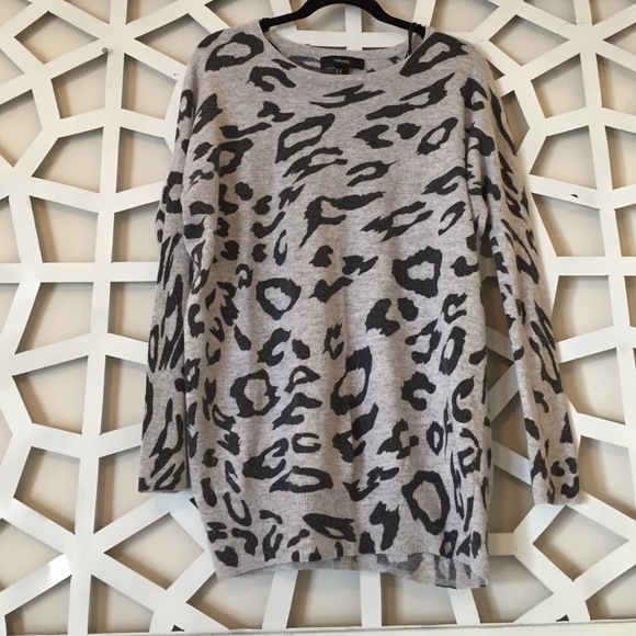 Forever 21 cheetah sweater