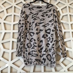 Forever 21 cheetah sweater
