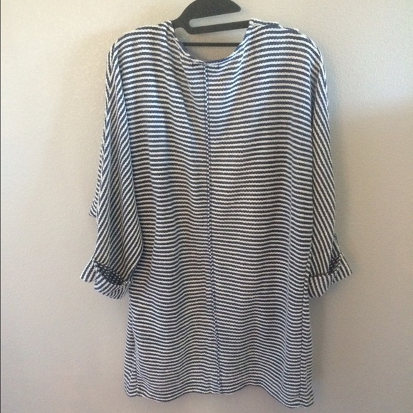 🚫SOLD🚫NEW COTTON STRIPED CARDIGAN - Picture 2 of 3