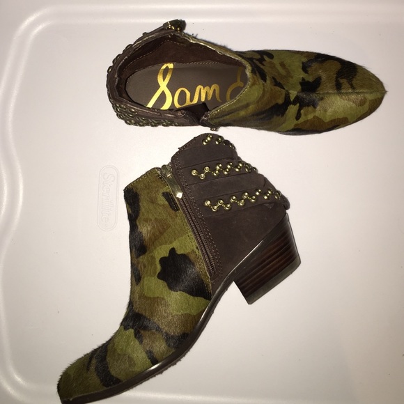 Sam Edelman Ankle boots decorative buckles