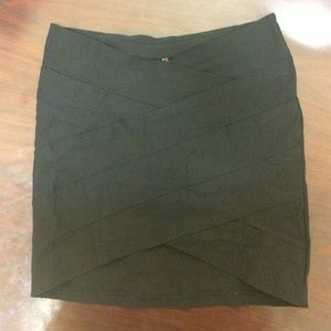 Charlotte Russe bandage mini skirt