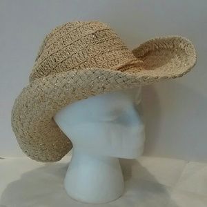 Straw Gold Sparkle Cowgirl Hat