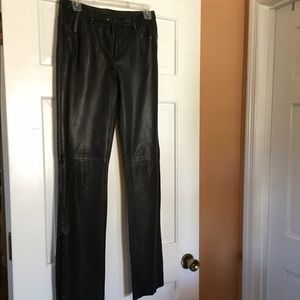 Leather pants