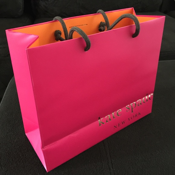 Kate Spade Shopping Bag Spring 2015 & 2 Postcards