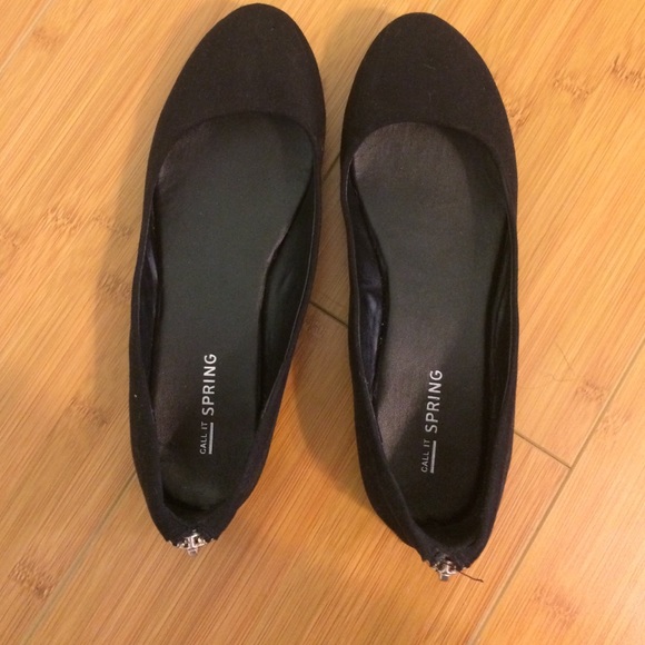 Black flats