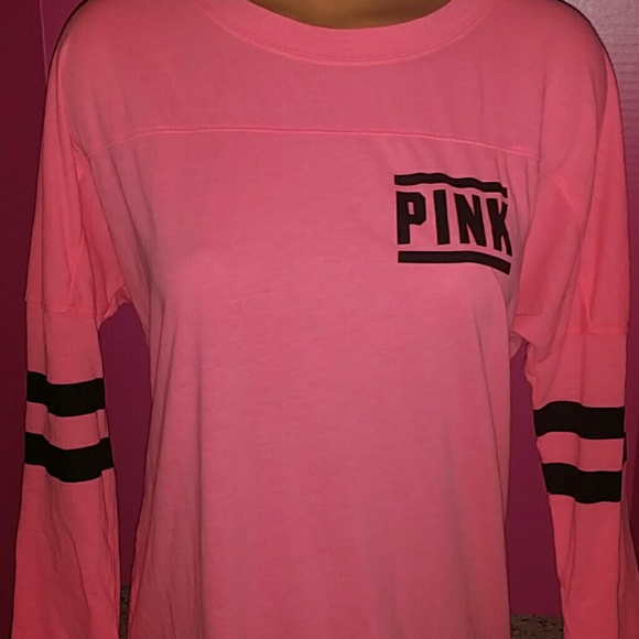 Victoria secret pink cut out back varsity crew - Picture 2 of 3