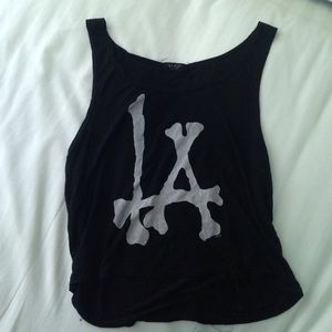 Brandy Melville LA Bones Tank