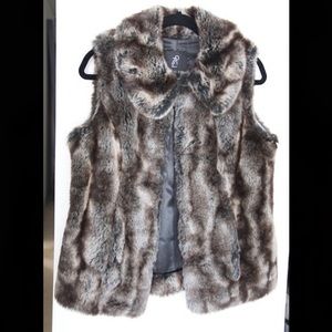 Luxe Rachel Zoe Faux Fur Vest