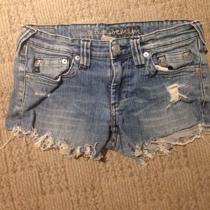 Distressed Shorts
