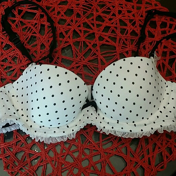 H and M Polka Dotted Bra. NWT