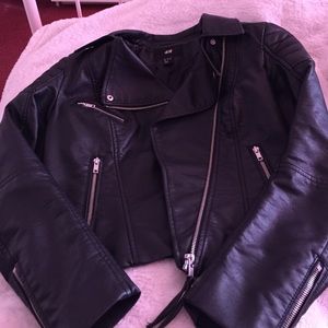 Black Biker Jacket