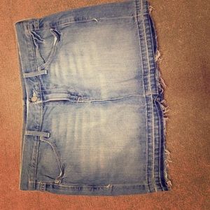 Jean skirt