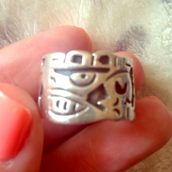 Sterling silver ring size 10