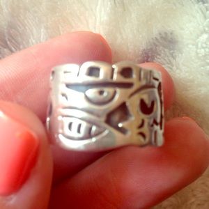 Sterling silver ring size 10