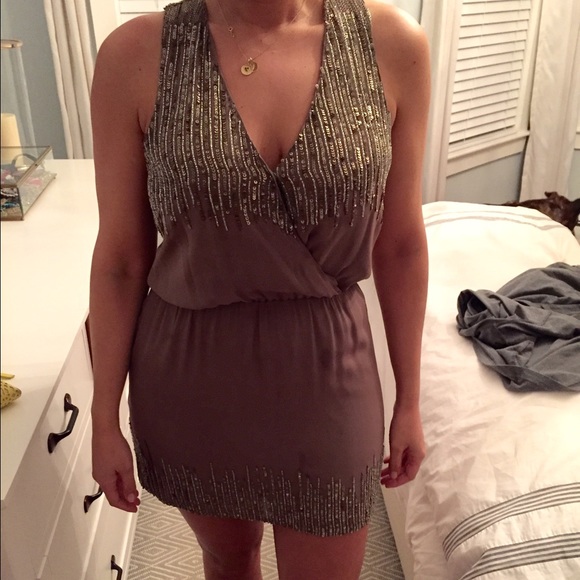 Beaded Parker Dress
