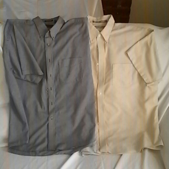 Two short sleeve polo shirts