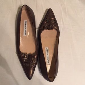 Manolo Blahnik flats