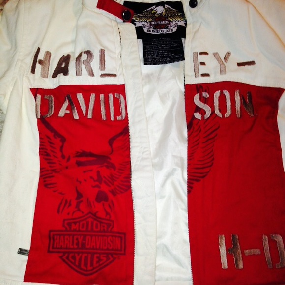 Harley Davidson jacket. Not leather