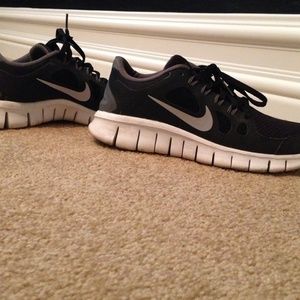 Nike Frees Size 4Y