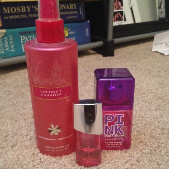 VS perfume and spray bundle