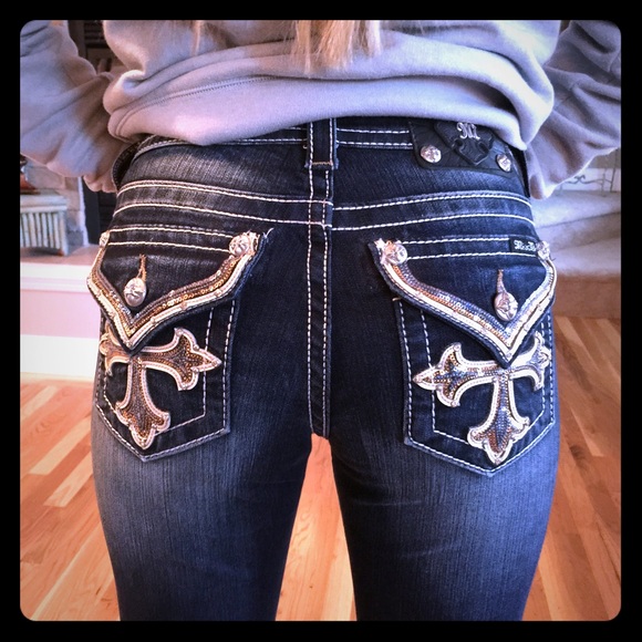 Miss Me Signature Boot Cut Jeans