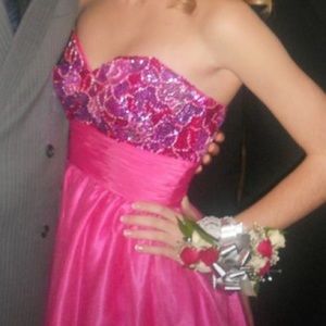 Short prom dress !