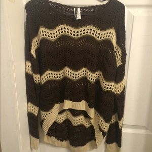 Brown/Tan/Gold sweater