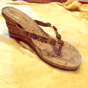 Two Lips Wedge Sandals