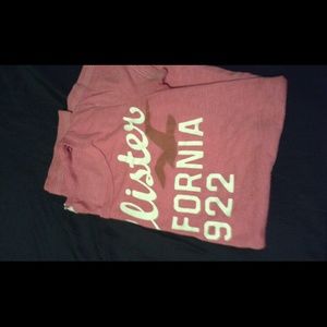 Pink hollister tee