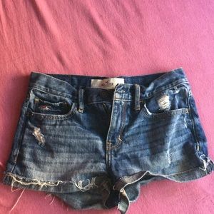 High waisted shorts