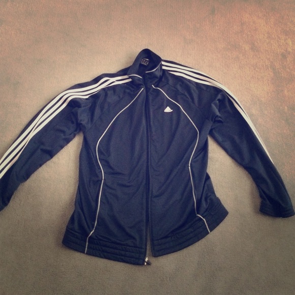 Navy blue Adidas jacket