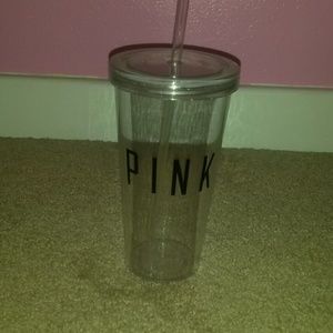 clear PINK cup WILL TAKE OFFERS