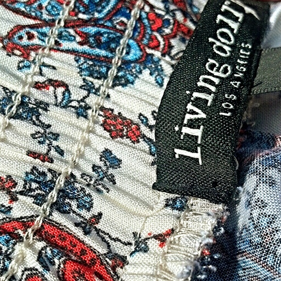 Floral Paisley Skater Skirt - Picture 4 of 4