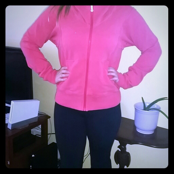 Lululemon Athletica Pink Hoodie Jacket
