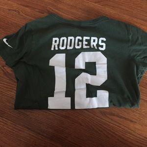 Aaron Rodgers Packer t shirt! Women's Nike large