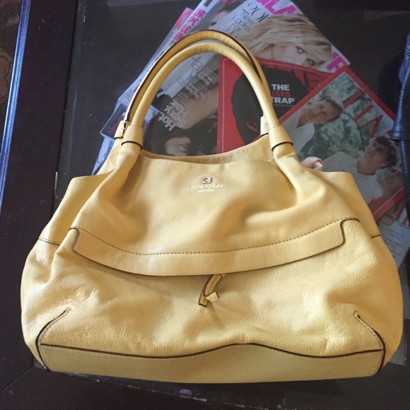 Yellow Kate spade