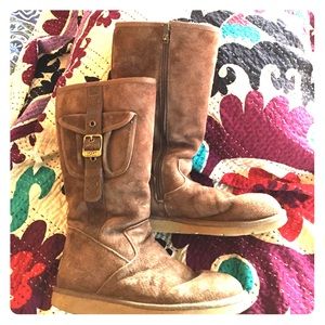Tall cargo Ugg boots