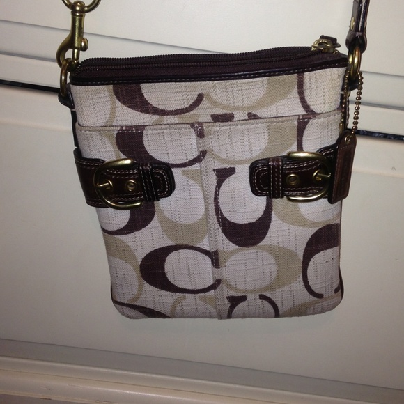 Coach cross body purse