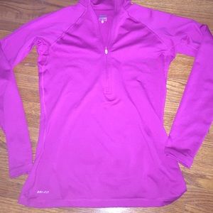 NWOT Nike Pro dri-fit zip up