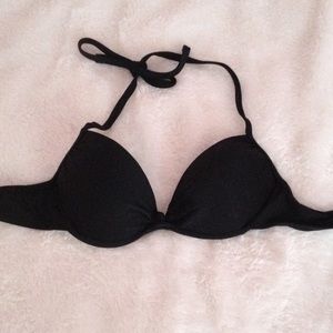 Black bikini top