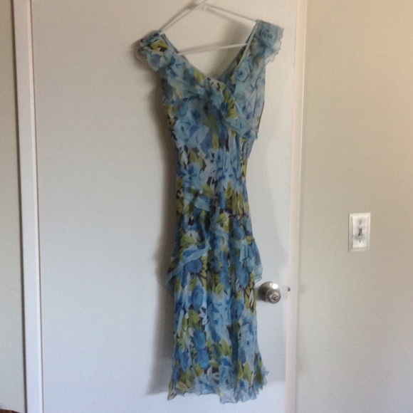 Laundry by Shelli Segal silk dress sz 4